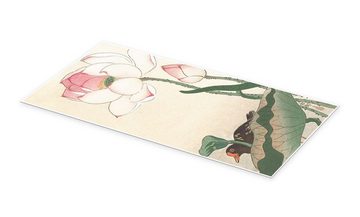 Posterlounge Poster Ohara Koson, Lotus, Japandi Malerei