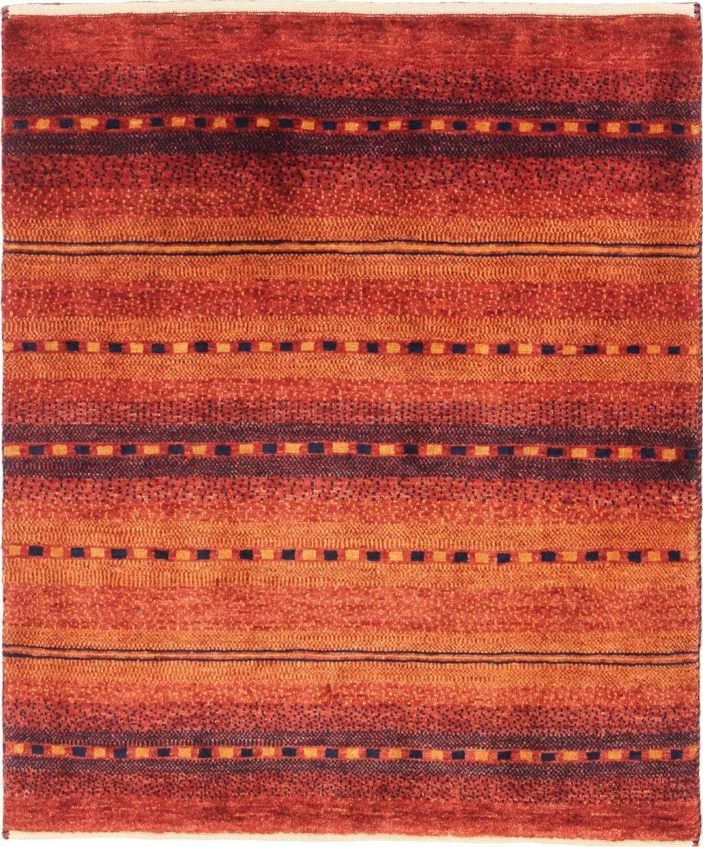 Orientteppich Ghashghai Suzanibaft 76x92 Handgeknüpfter Orientteppich, Nain Trading, rechteckig, Höhe: 12 mm