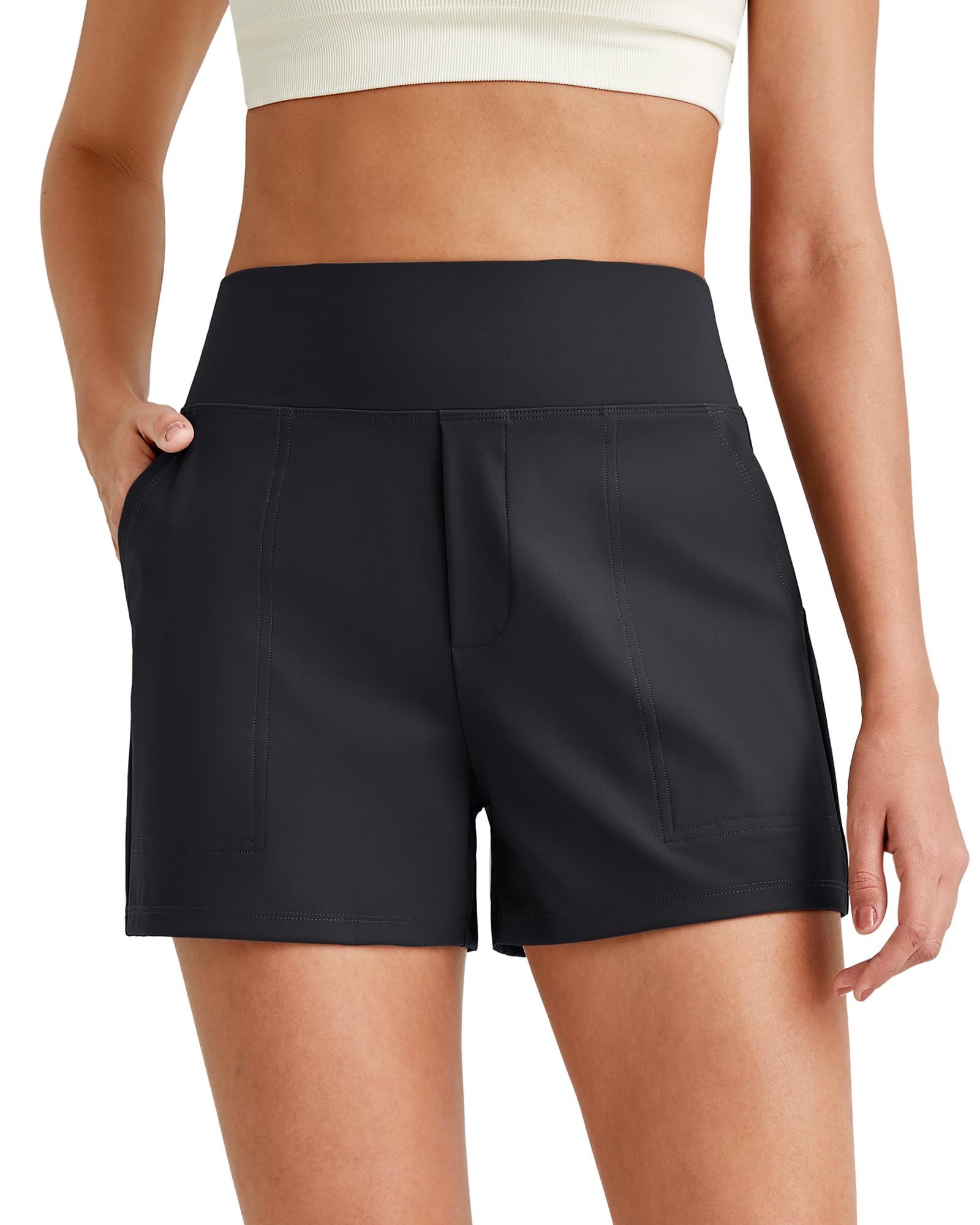 G4Free Shorts G4Free Damen Athletic Shorts trendige Kurze Hosen Jogginghose günstig online kaufen