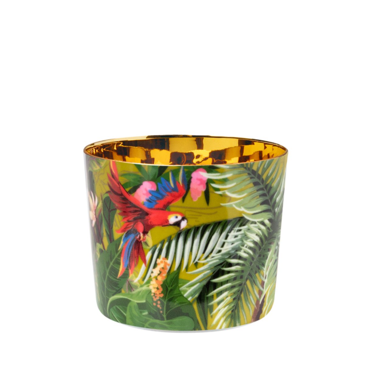 Sieger by Fürstenberg Champagnerglas Sieger by Fürstenberg Champagnerbecher JUNGLE, Porzellan, 24 Karat Gold