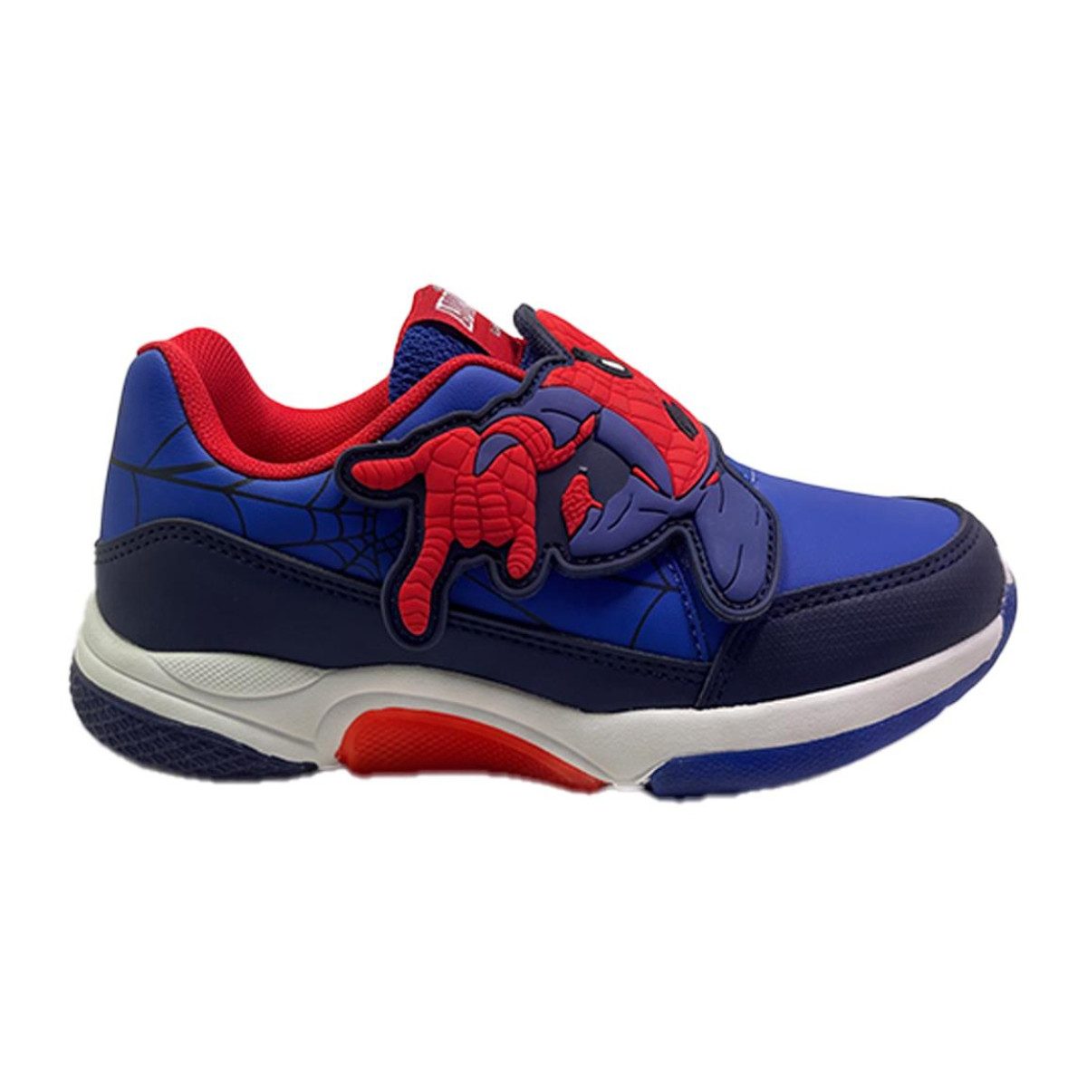MARVEL Spider-Man Kinder Schuhe Sneaker Leuchtschuhe für Alltag und Schultag Sneaker