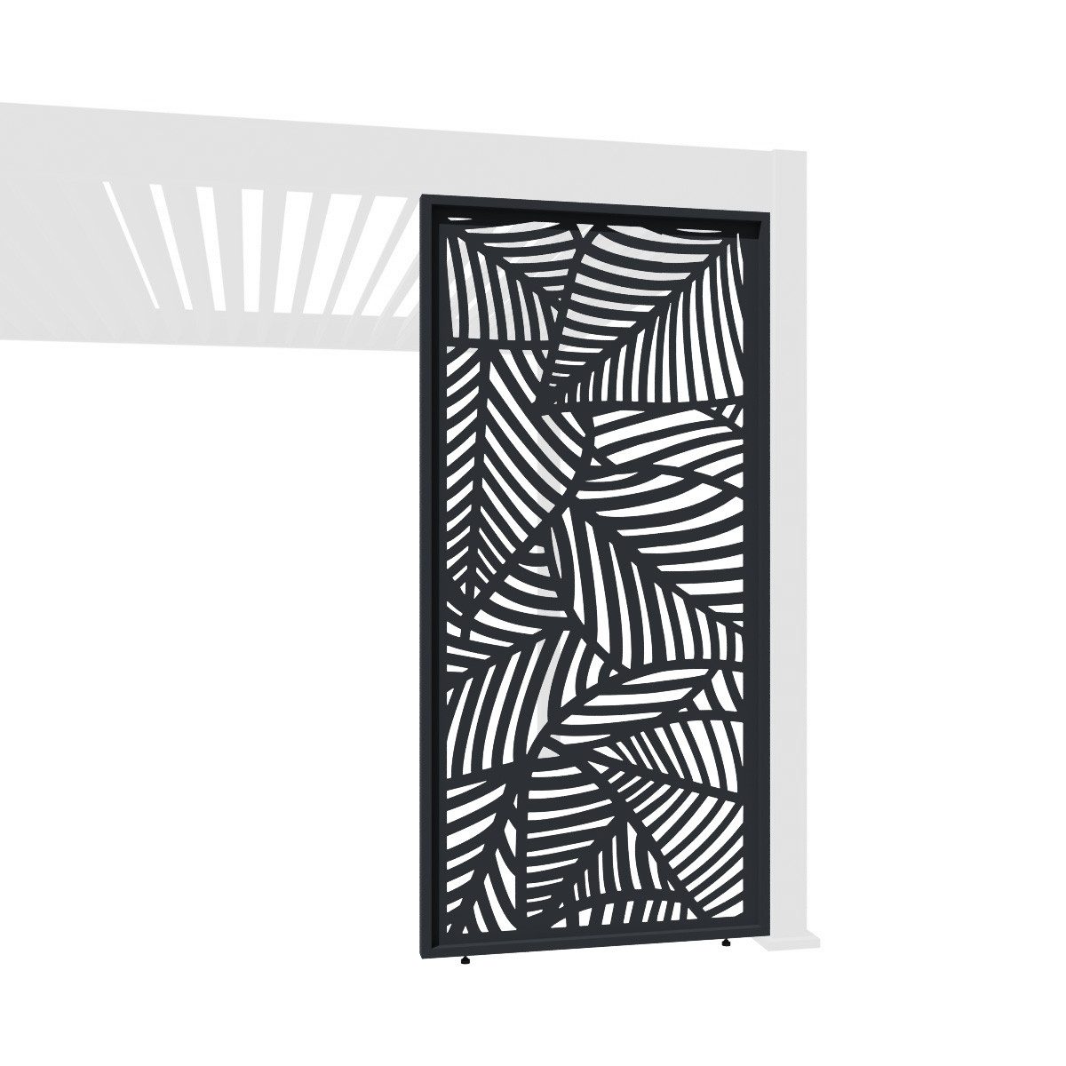 Weide Pavillonseitenteil Dekorative Wand für Pergola günstig online kaufen
