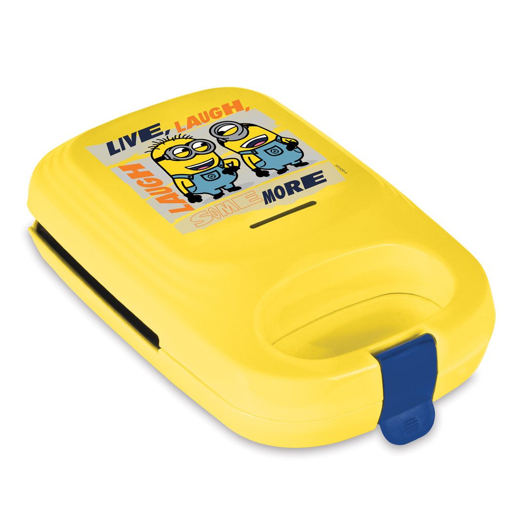 BerlingerHaus Waffeleisen Minions Waffel-Maker - 600 W, 600 W, Antihaft, abnehmbare Platten, Cool-Touch – Bild 3 von 5