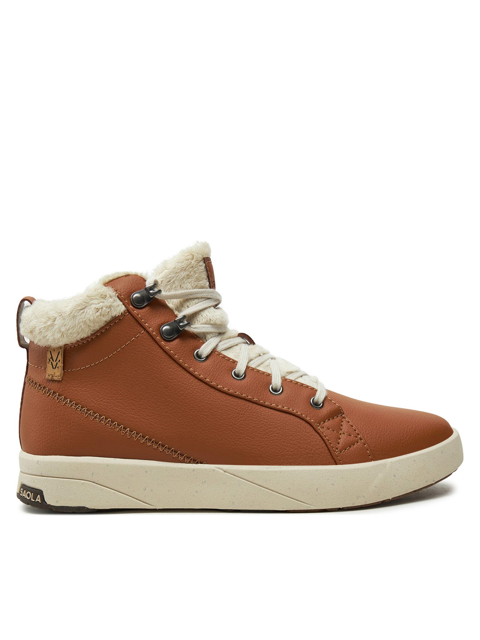 Saola Sneakers Bergen warm SAO5110 Braun Sneaker