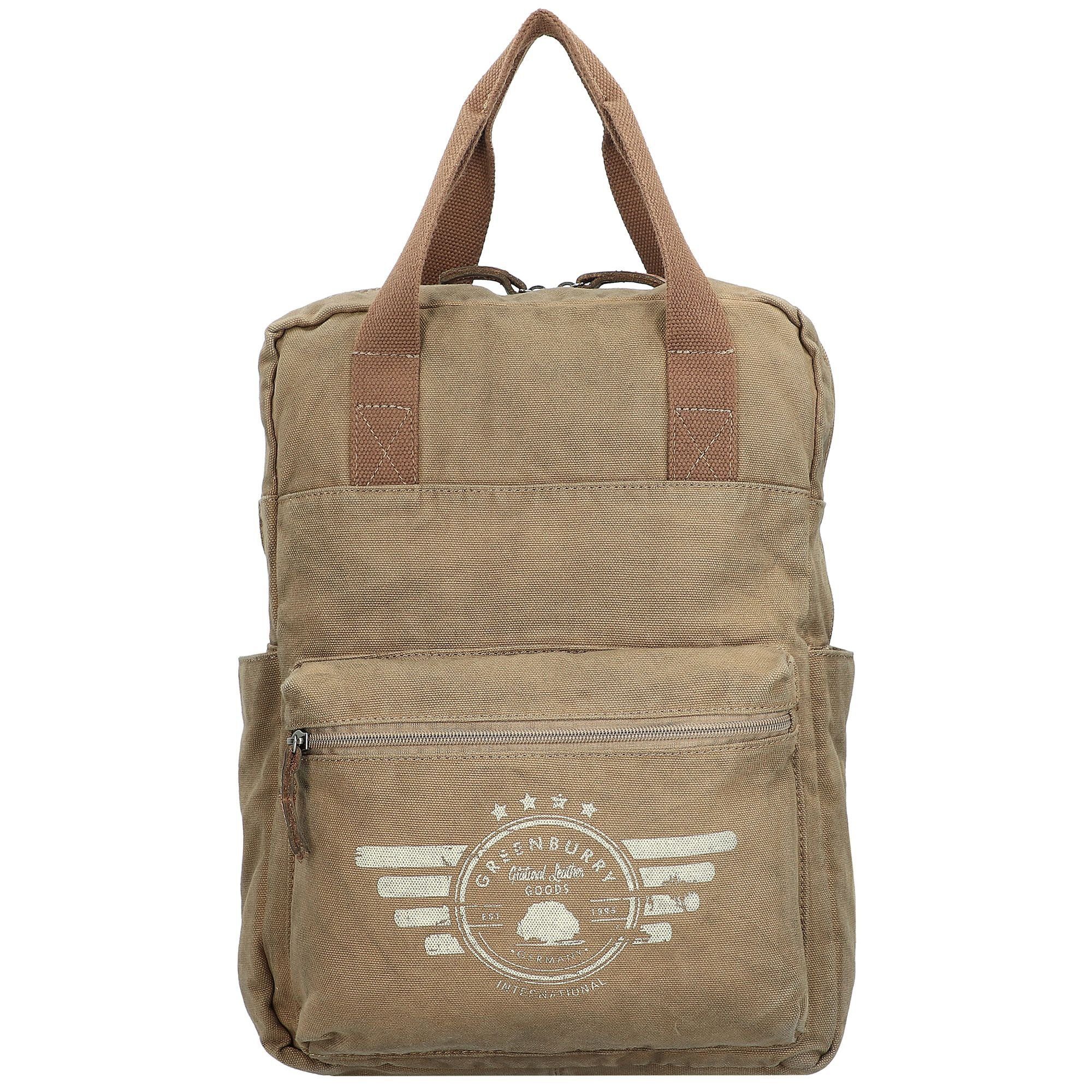 Greenburry Rucksack Vintage, Baumwolle günstig online kaufen