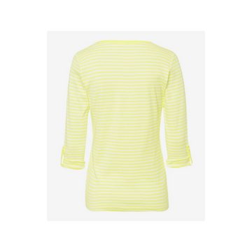 Brax T-Shirt gelb regular fit (1-tlg)