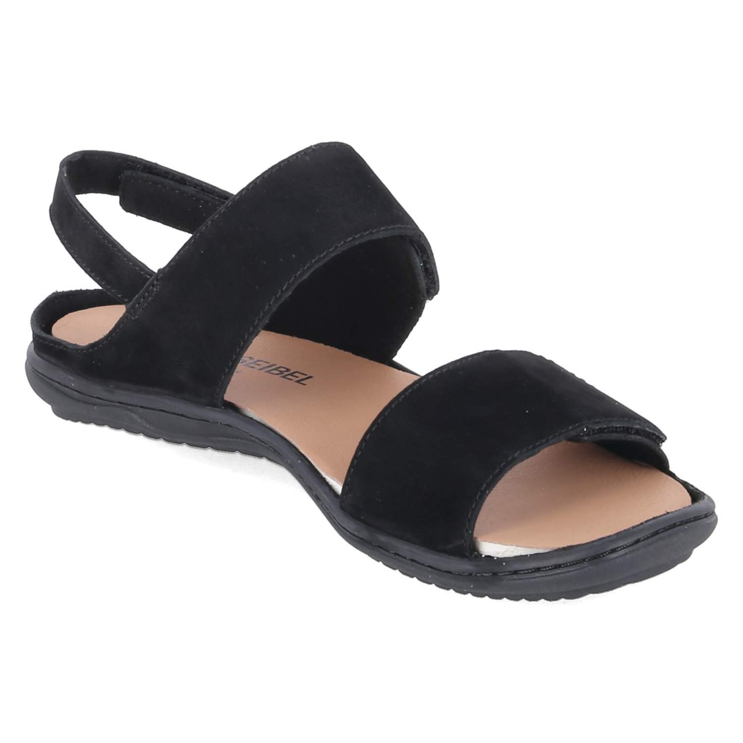 Josef Seibel Josef Seibel Flache Sandalen 75804724/105 Damen Rauleder black Sandalette – Bild 5 von 5