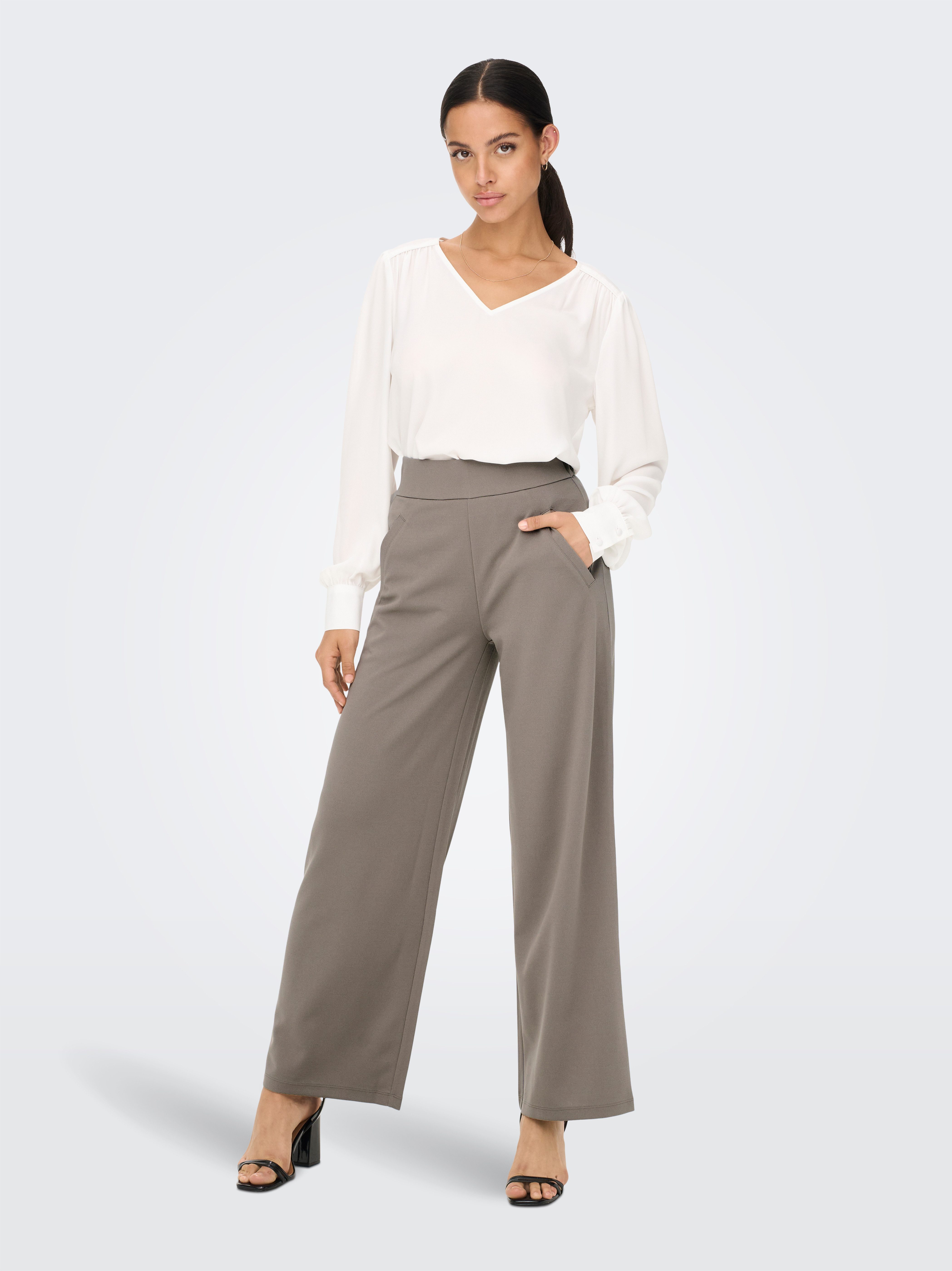 JDY Schlupfhose JDYLOUISVILLE CATIA WIDE PANT JRS NOOS Materialmix