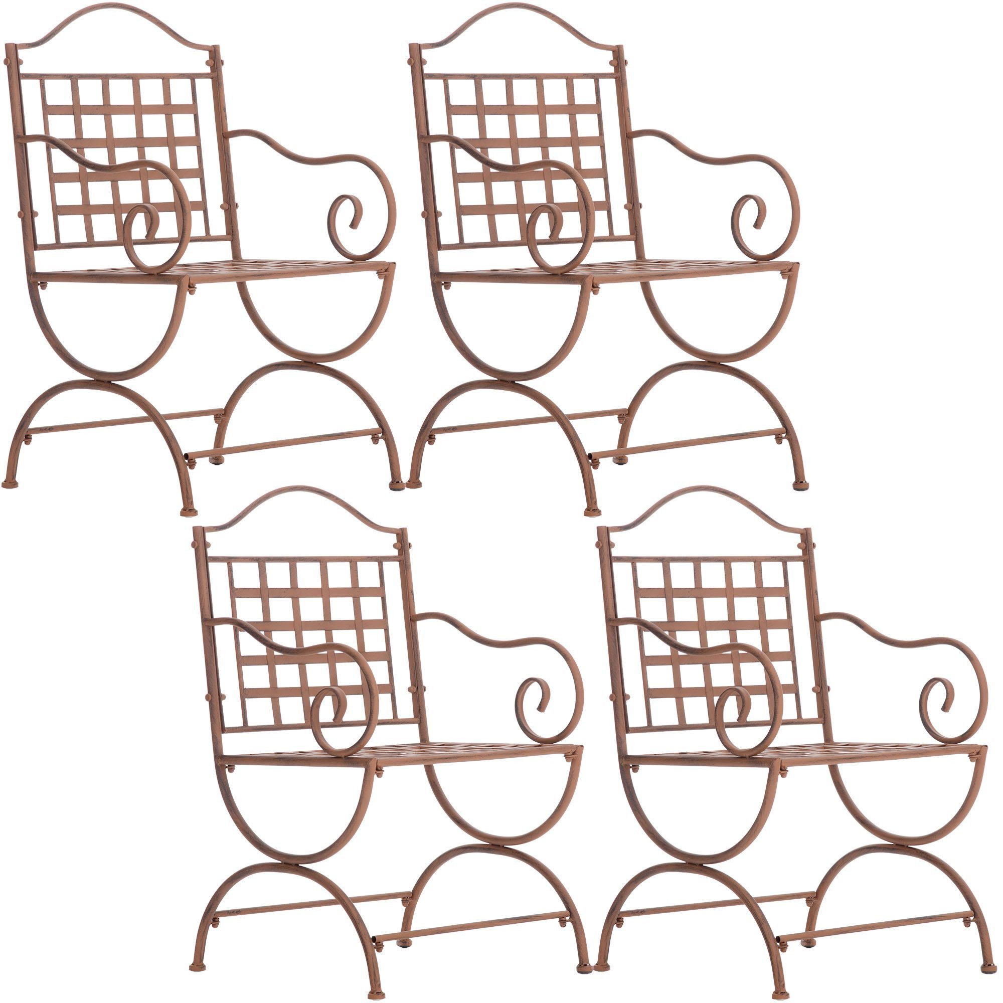 CLP Gartenstuhl (4er Set, 4 St)