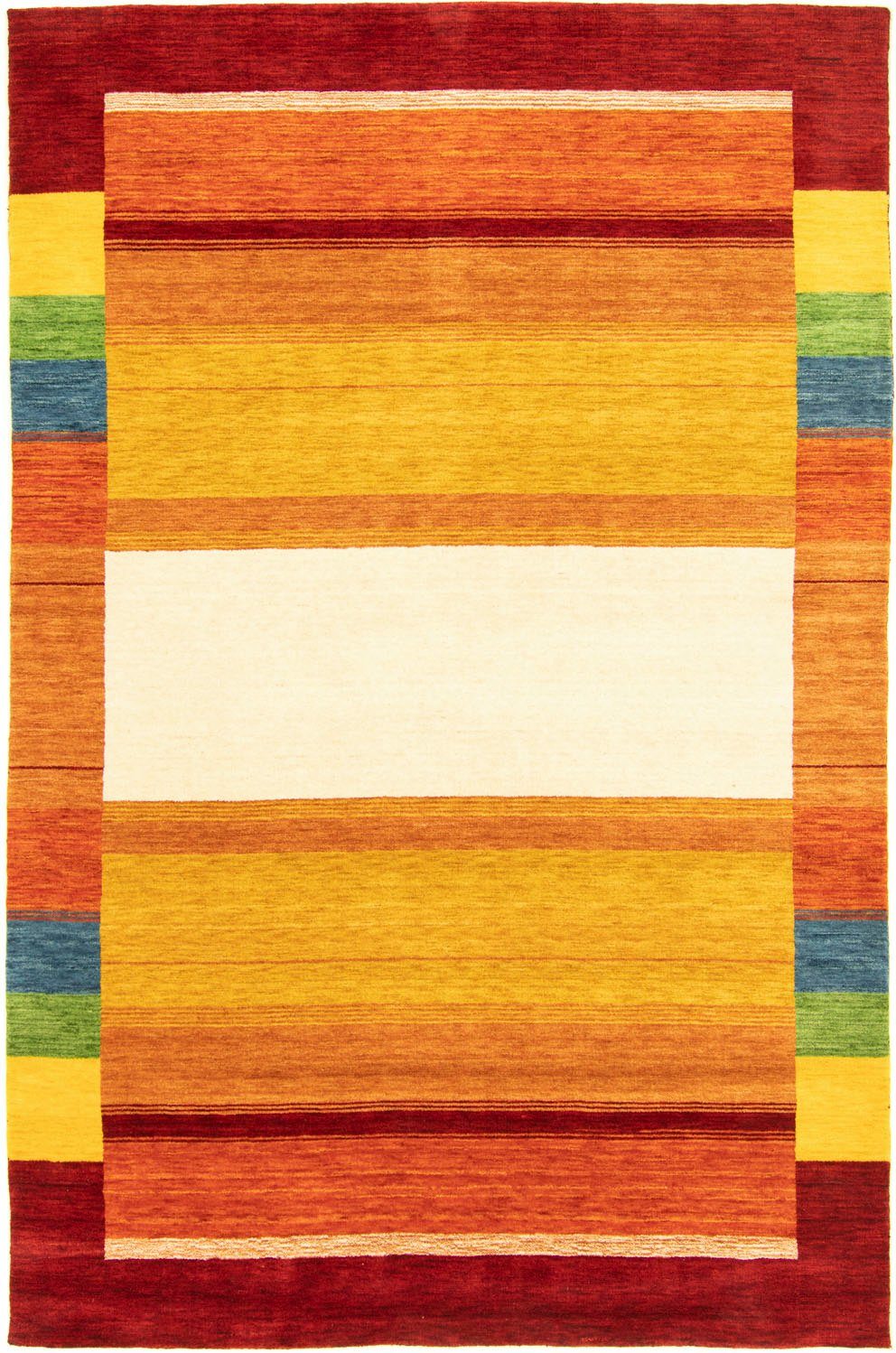 Multicolore 230 rechteckig, weicher morgenland, Bordüre mm, 160 Sehr Wollteppich x Höhe: cm, 15 Flor