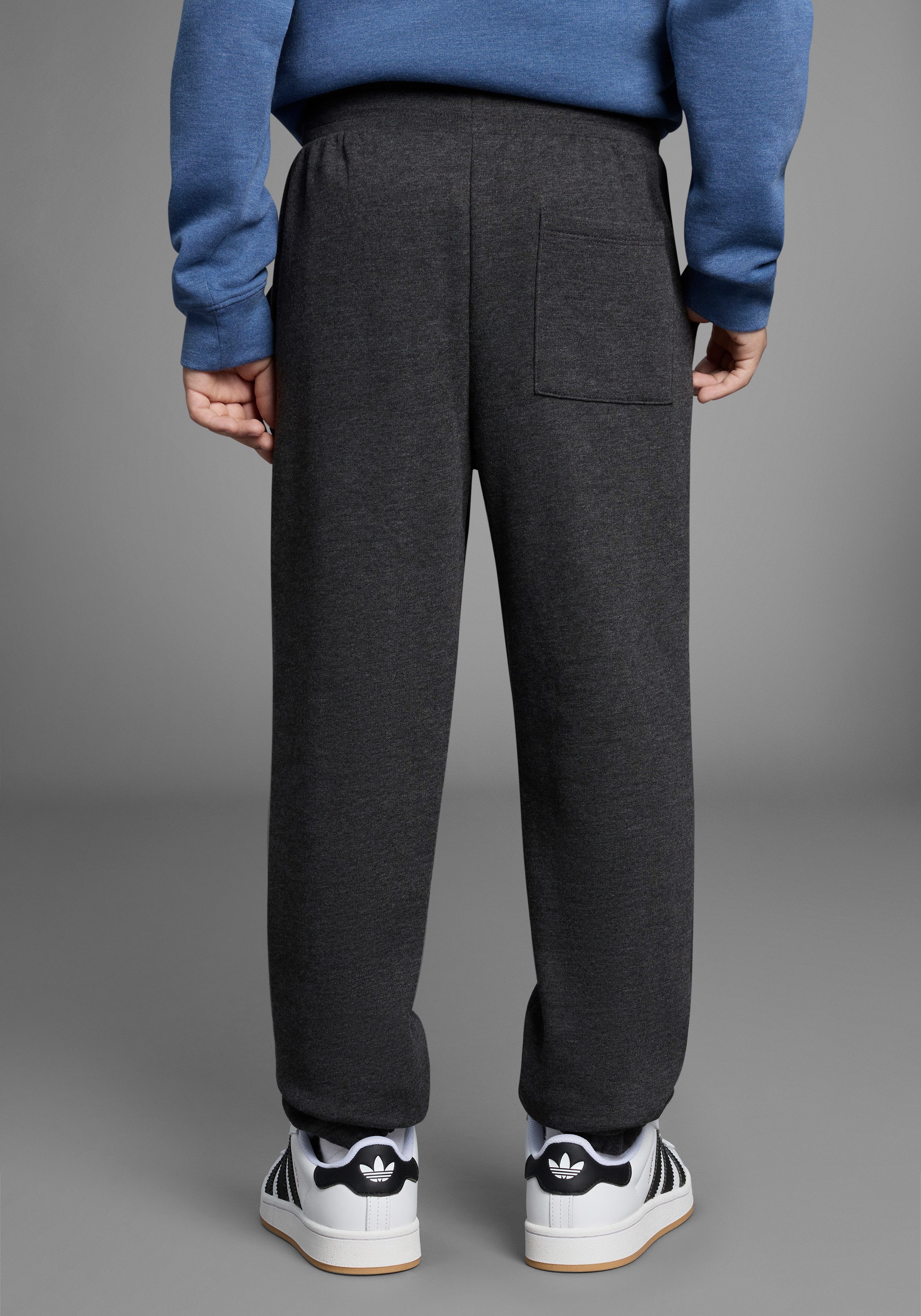 H.I.S Sweathose Basic Sweatshose, Jogginghose für Jungen Für TEENS. Sweathose mit kleinem Badge