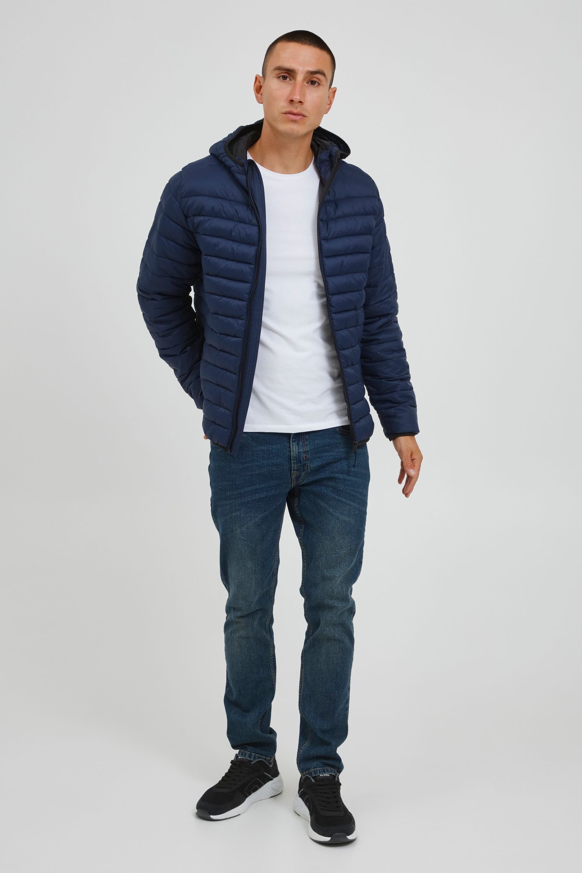 Blend Steppjacke BHWito (1-St) Stilvolle Übergangsjacke mit Reißverschlusstaschen