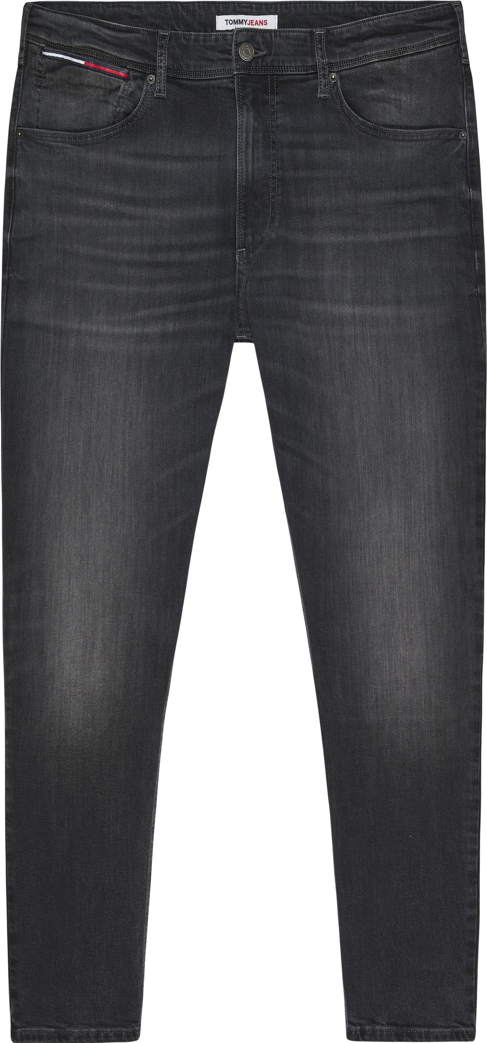 PLUS black Skinny-fit-Jeans mit Leder-Badge BG1252 SKNY Jeans Tommy Plus SIMON