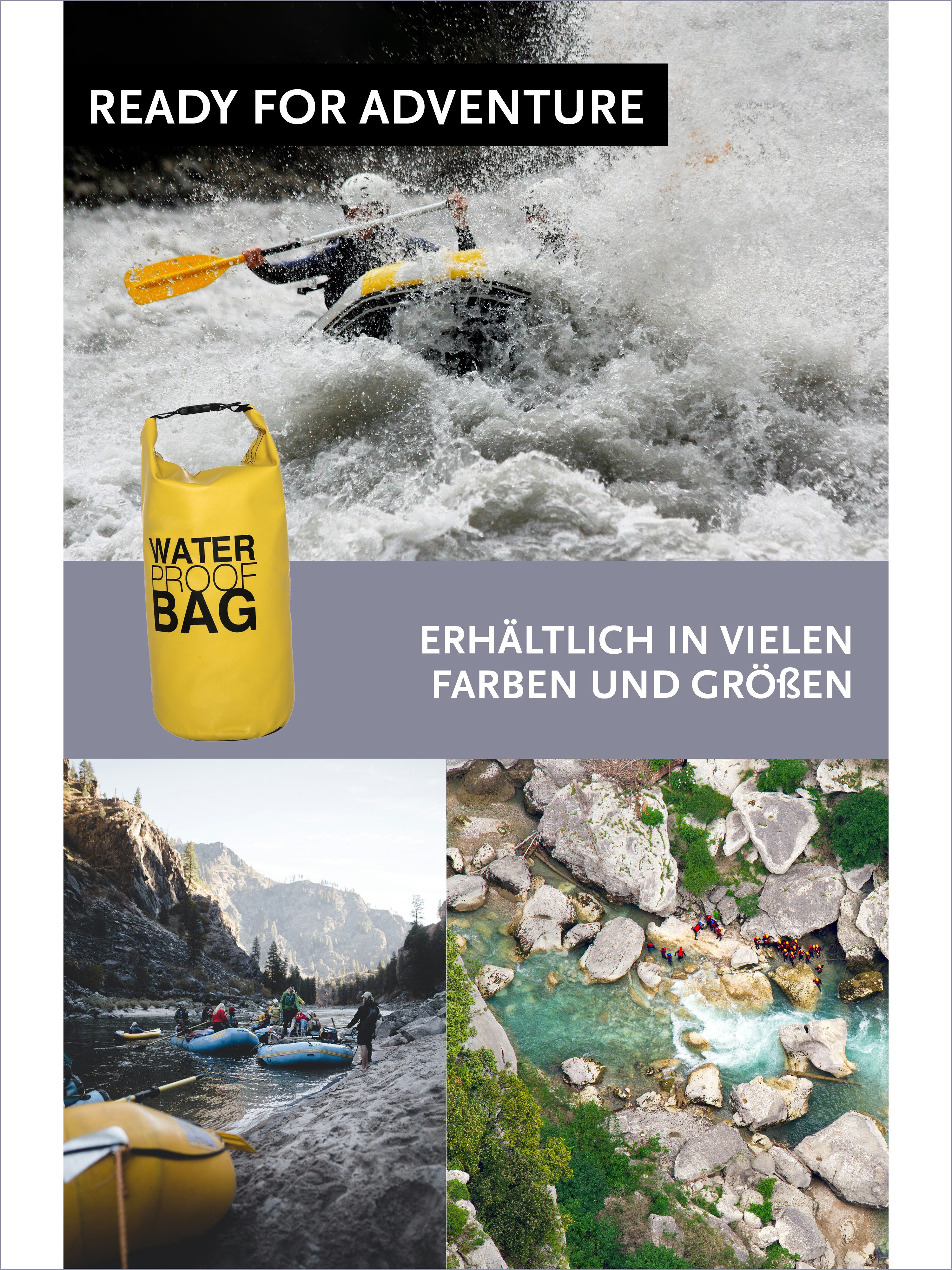 DonDon Drybag Beutel Trockentasche Trockenbeutel (1-tlg), wasserdichter outdoor Drybag