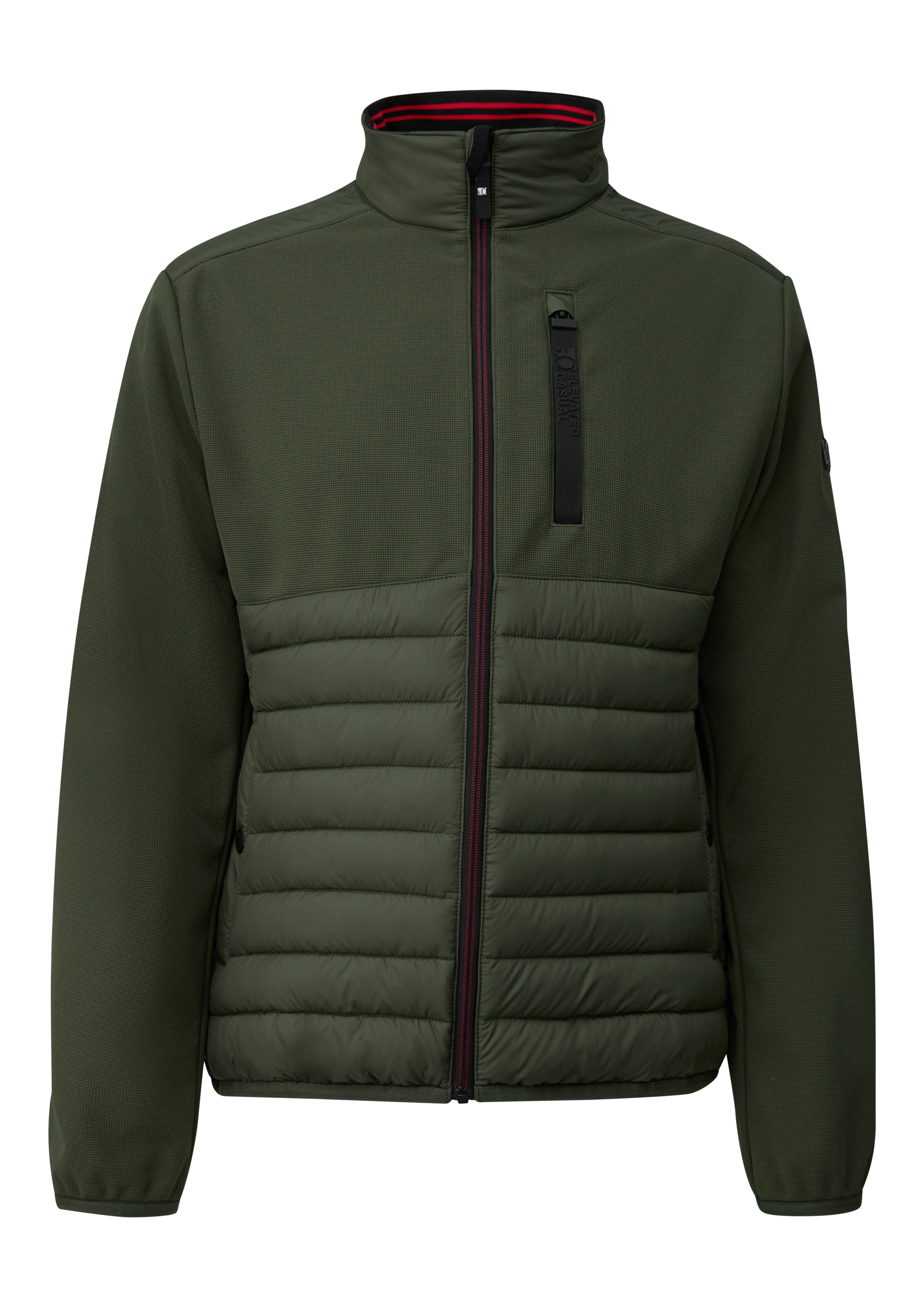 s.Oliver Outdoorjacke mit Logo Stickerei