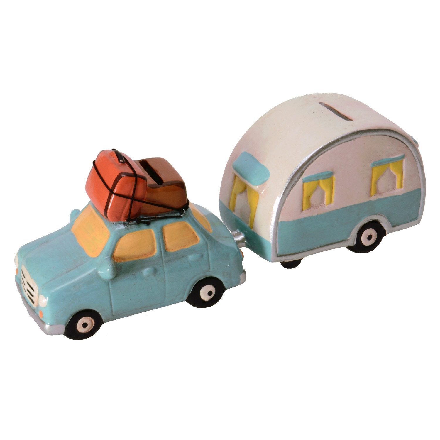 G. Wurm Spardose Auto mit Wohnwagen Spardosen im 2er Set günstig online kaufen