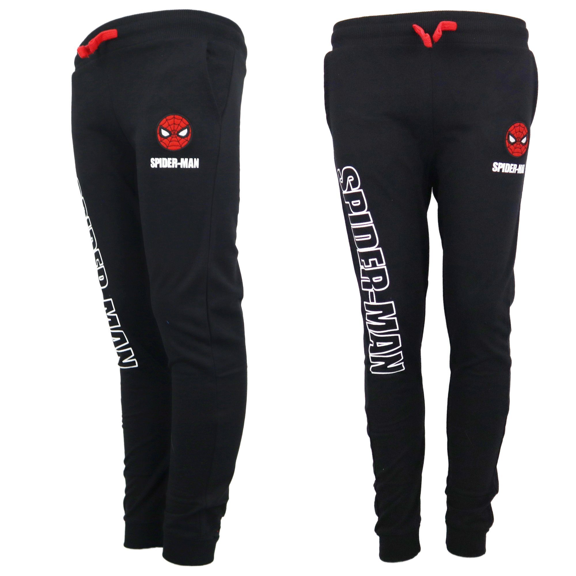 MARVEL Jogginghose Spiderman Jungen Kinder Hose Gr. 104 bis 134