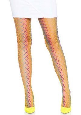 Leg Avenue Strumpfhose Netz-Strumpfhose Pride - Regenbogenfarben