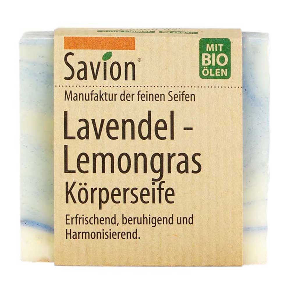 Savion Handseife Körperseife - Lavendel-Lemongras 80g