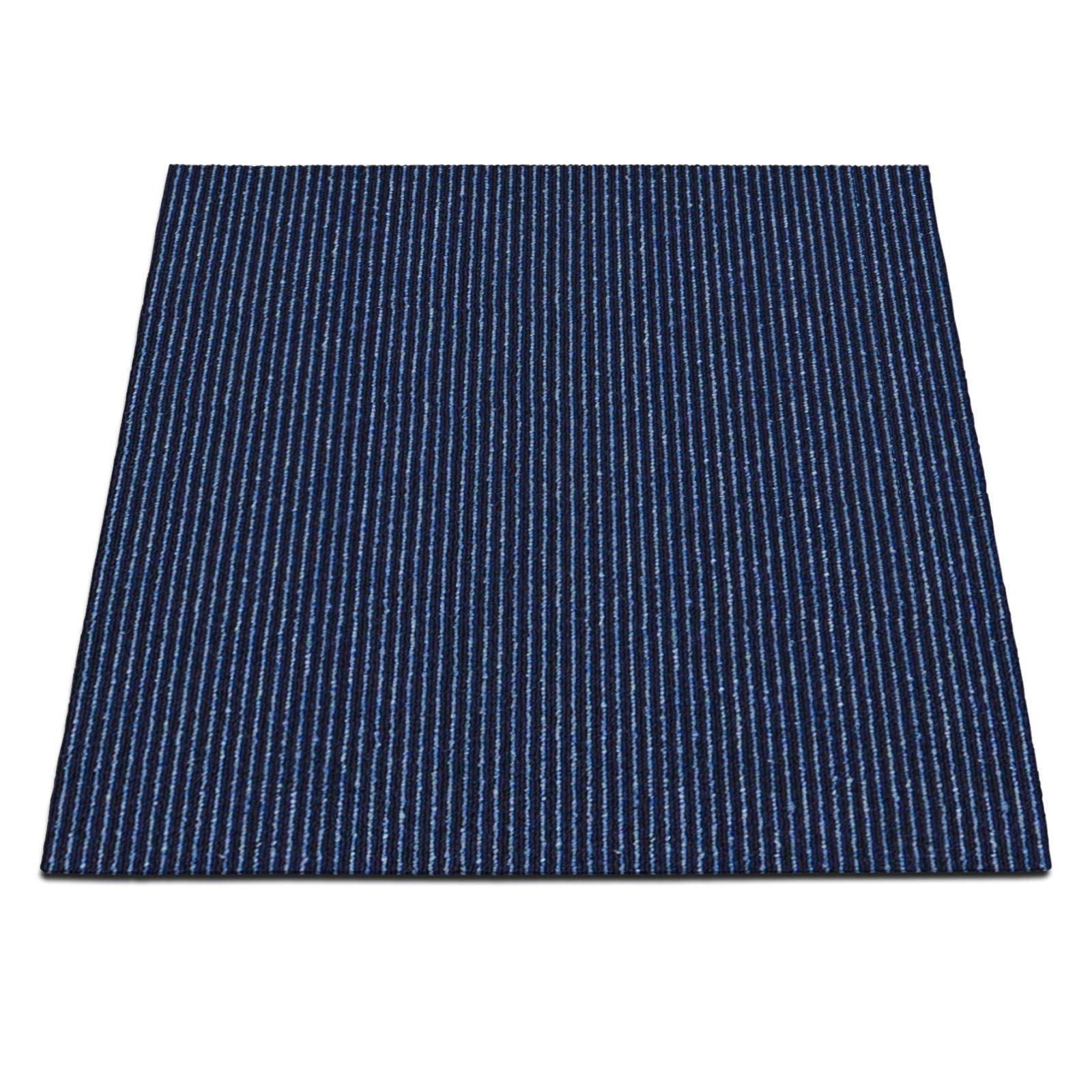 casa pura Teppichfliese Bohemia, Bodenschutz, Erhältlich in 4 Farben, 50 x 50 cm, Quadratisch, Höhe: 6 mm, Selbstliegend