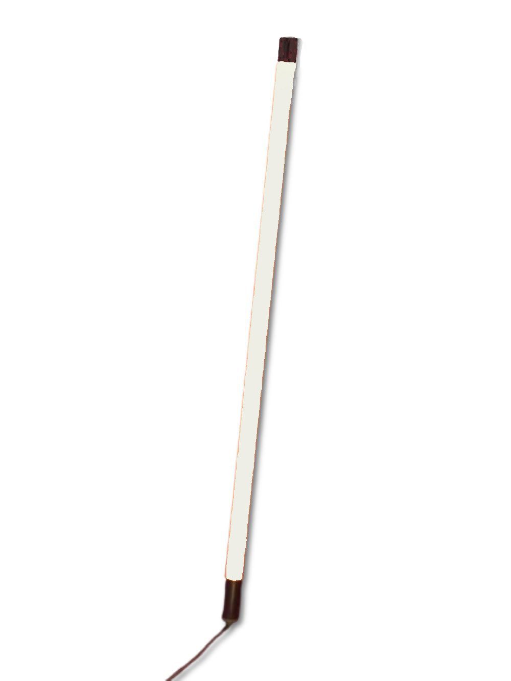 XENON LED Wandleuchte LED Stab VISION 9 Watt 63cm Endkappe Kunststoff Neutral Weiß, LED Röhre T8, Xenon Neutral Weiß