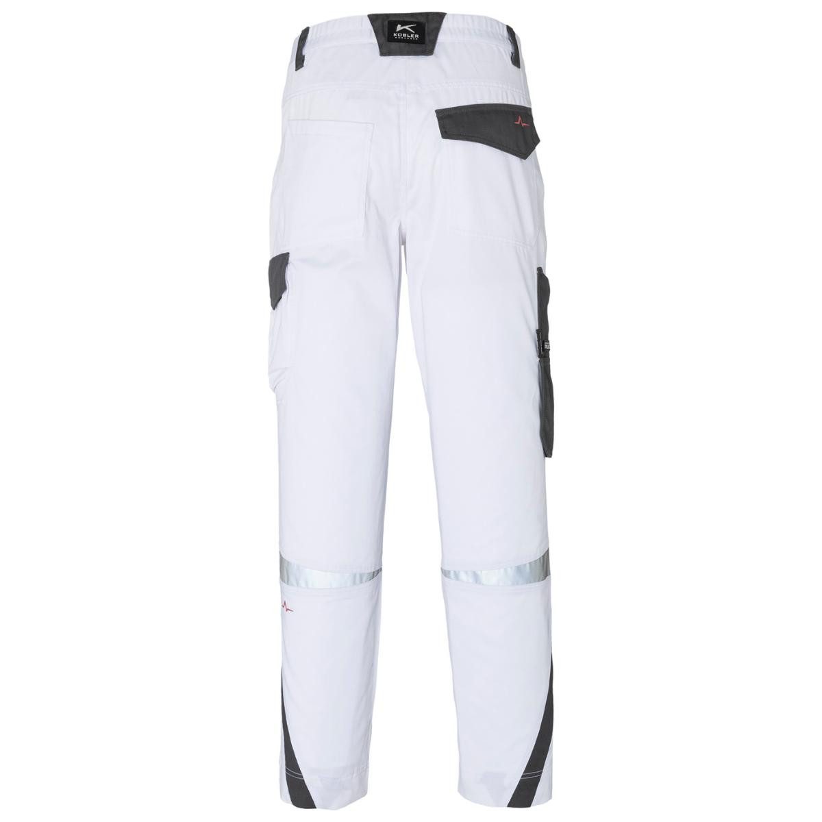 Kübler Arbeitshose workwear Herren Arbeitshose Hose ECO Cargohose weiß – Bild 2 von 2