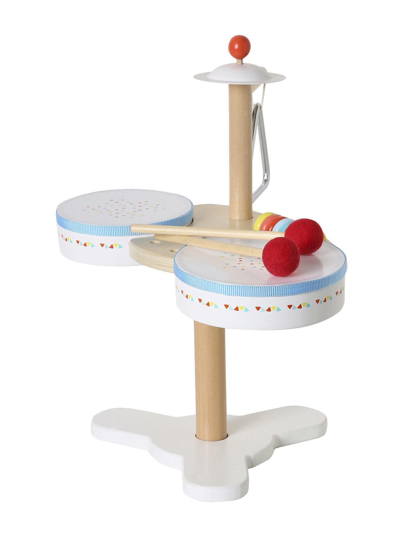 vertbaudet Spielzeug-Musikinstrument Kinder Schlagzeug, Holz FSC®