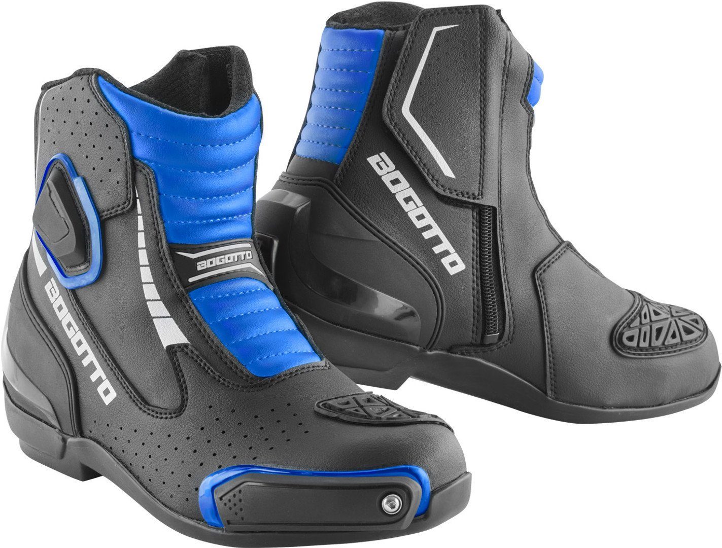 Bogotto Cartagena perforierte Motorrad Stiefel Motorradstiefel perforiert