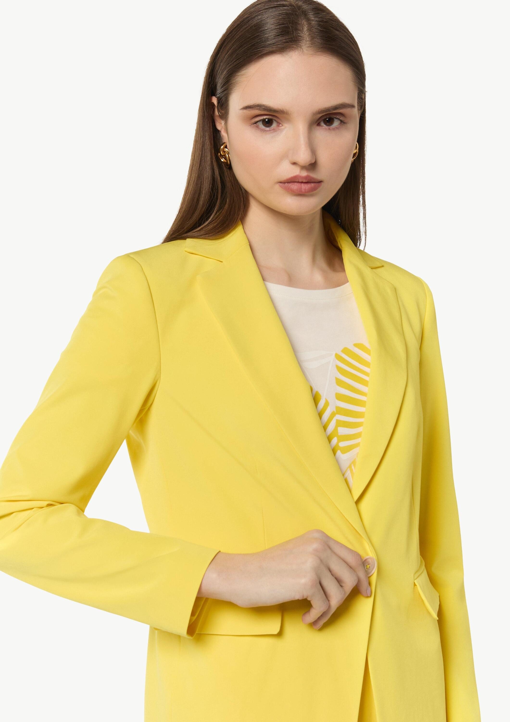 comma Jackenblazer Indoor-Blazer Blazer aus Viskosestretch