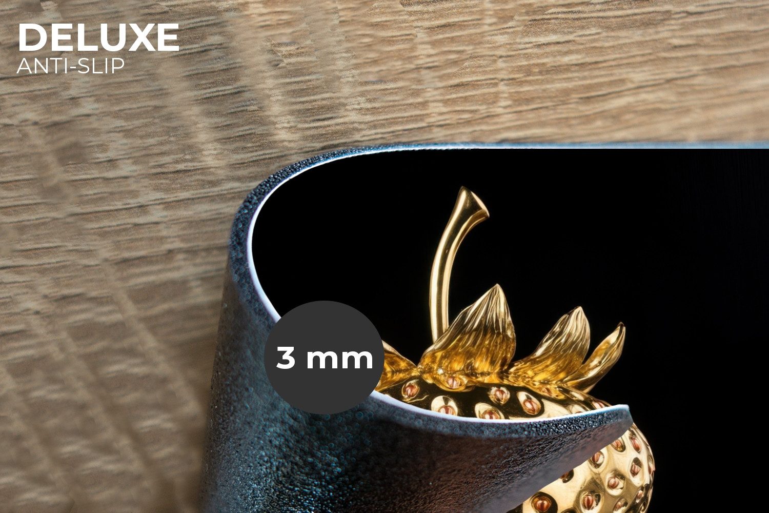 MuchoWow Platzset Erdbeere - Gold - günstig online kaufen