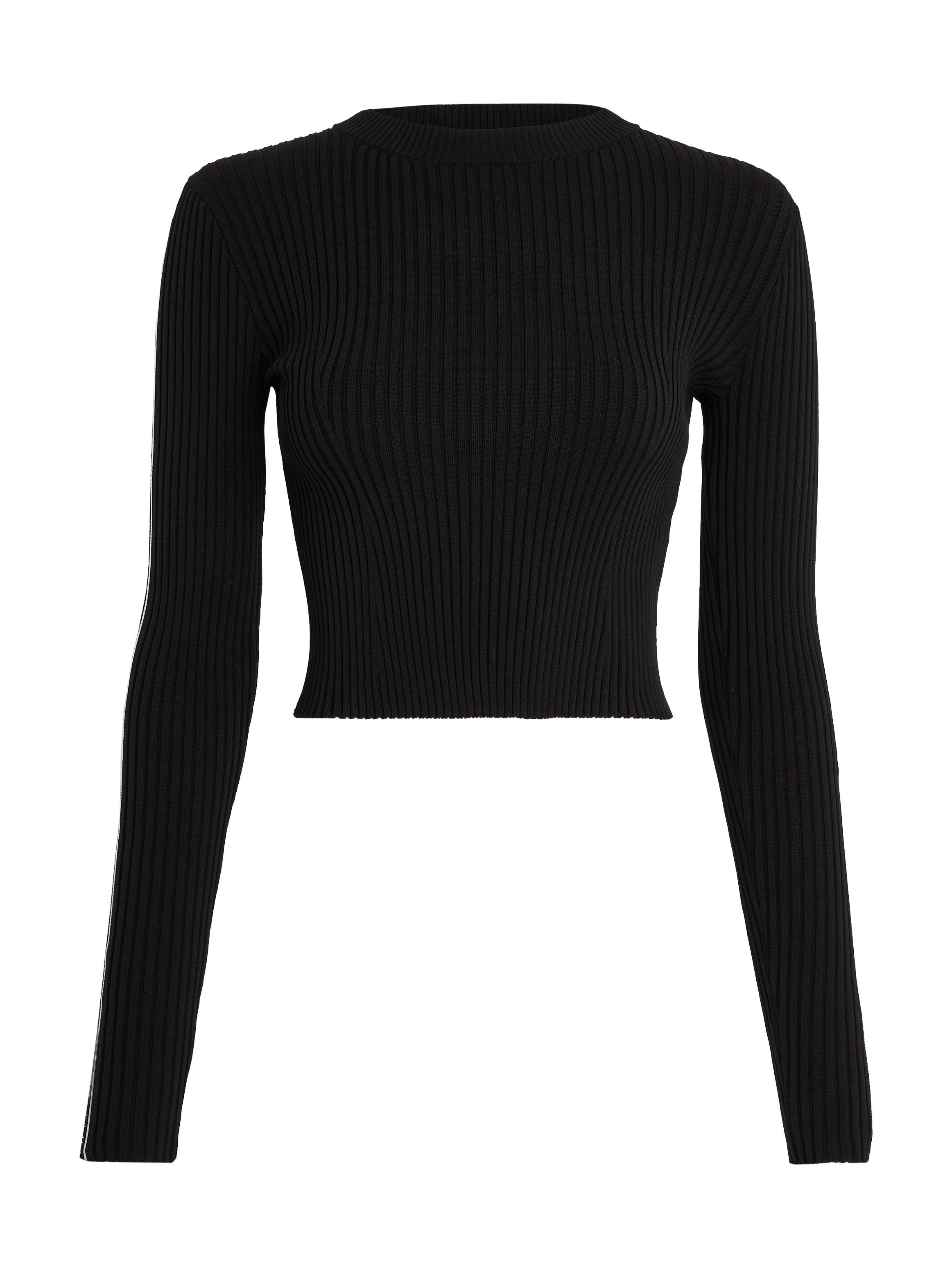 Tommy Jeans Strickpullover TJW LOGO TAPING SWEATER mit Taping