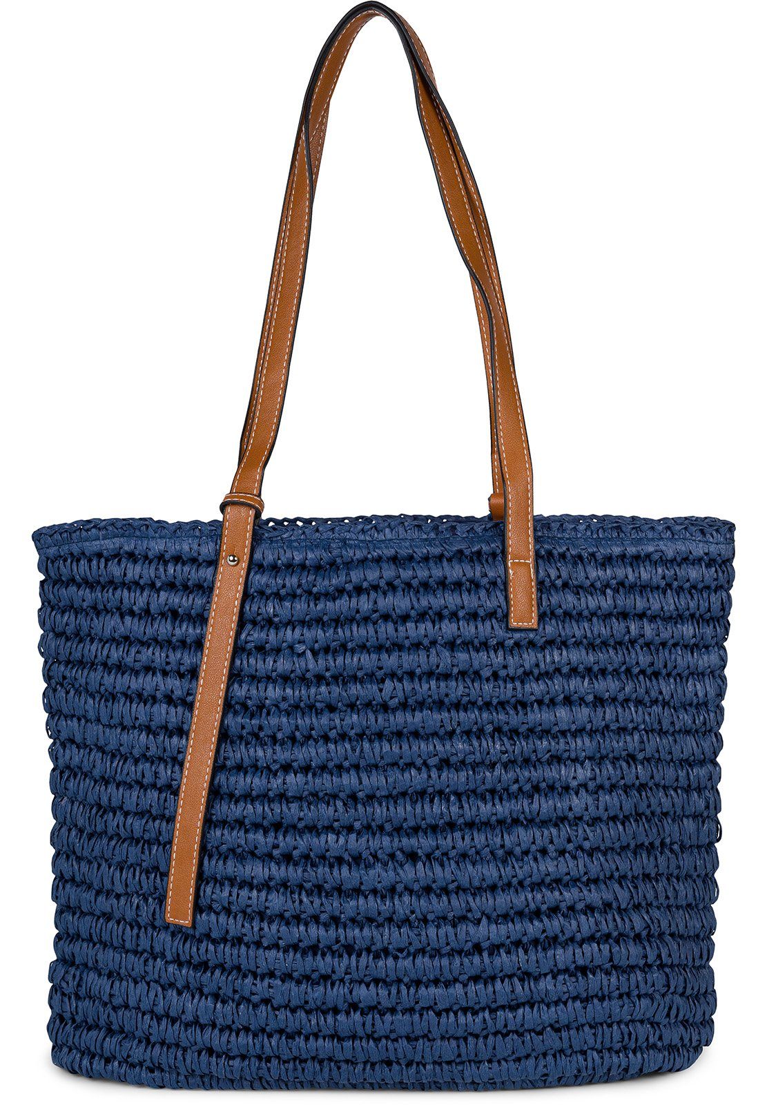 styleBREAKER Korbtasche Korbflecht Schultertasche - Basttasche günstig online kaufen