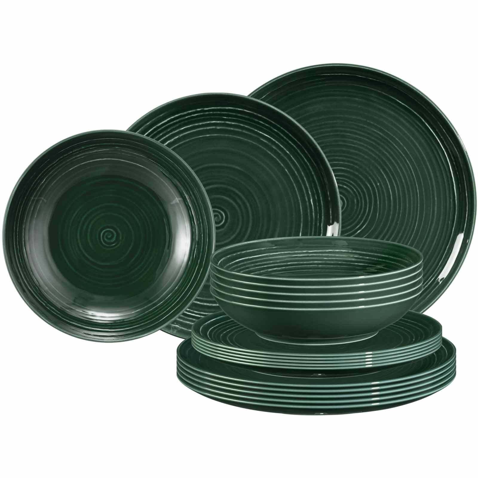 Seltmann Weiden Kombiservice Terra Тарелки-Set 18er Set (18-tlg), Porzellan