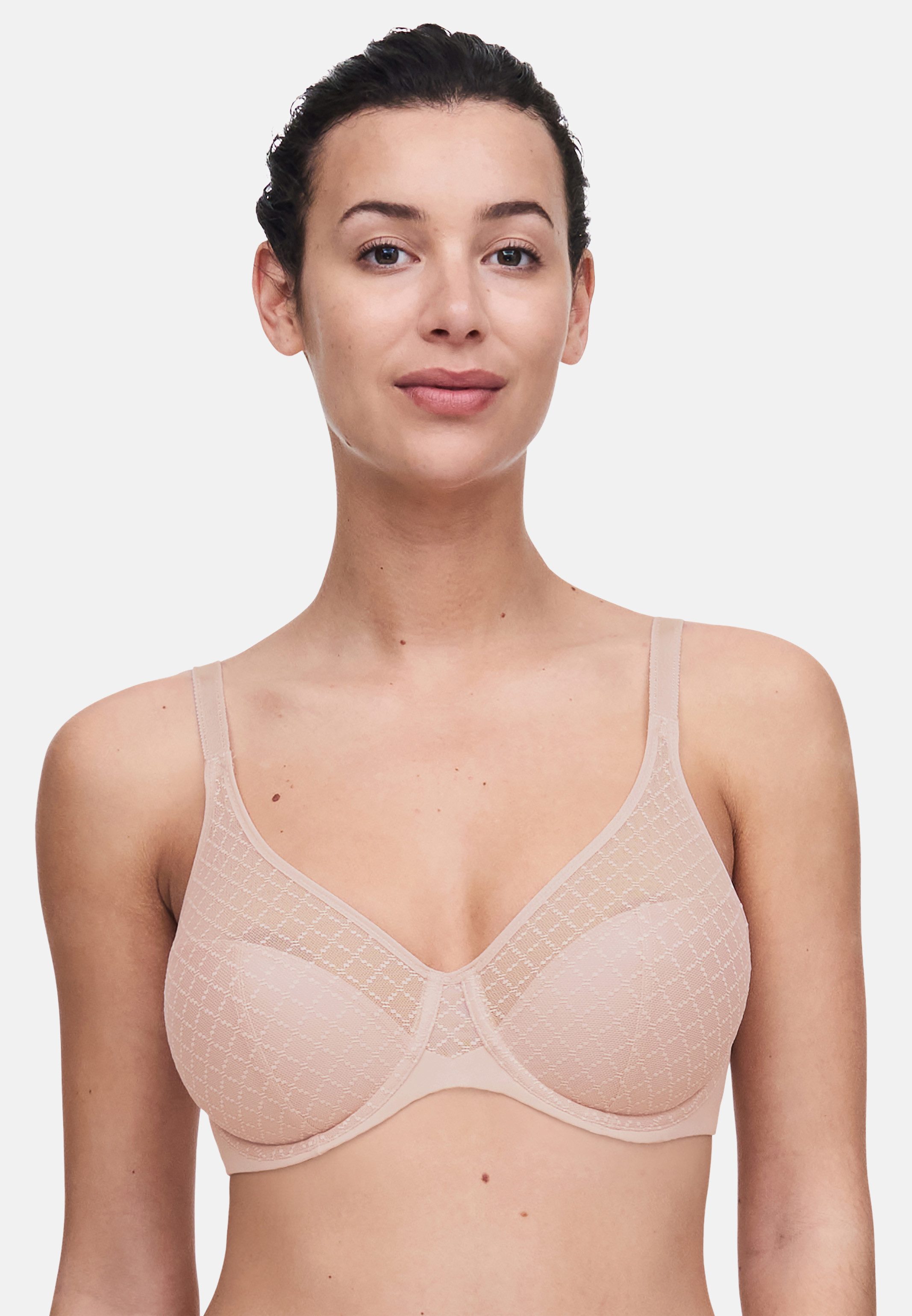 Chantelle Bügel-BH Norah Chic (1-tlg) Bügel-BH - Blickdicht - Extraflache grafische Spitze, Optimaler Halt