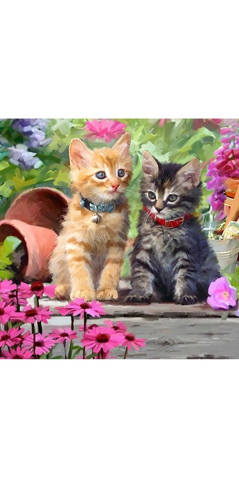 Thumbnail - CRAFT Buddy Malvorlage Diamond Painting Crystal Art Card, 18 cm x 18 cm