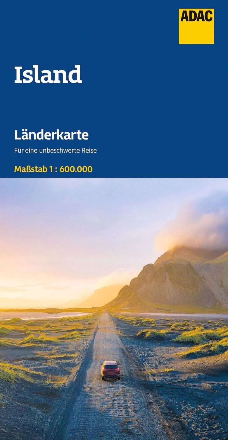 ADAC Länderkarte Island 1:600.000 / diverse
