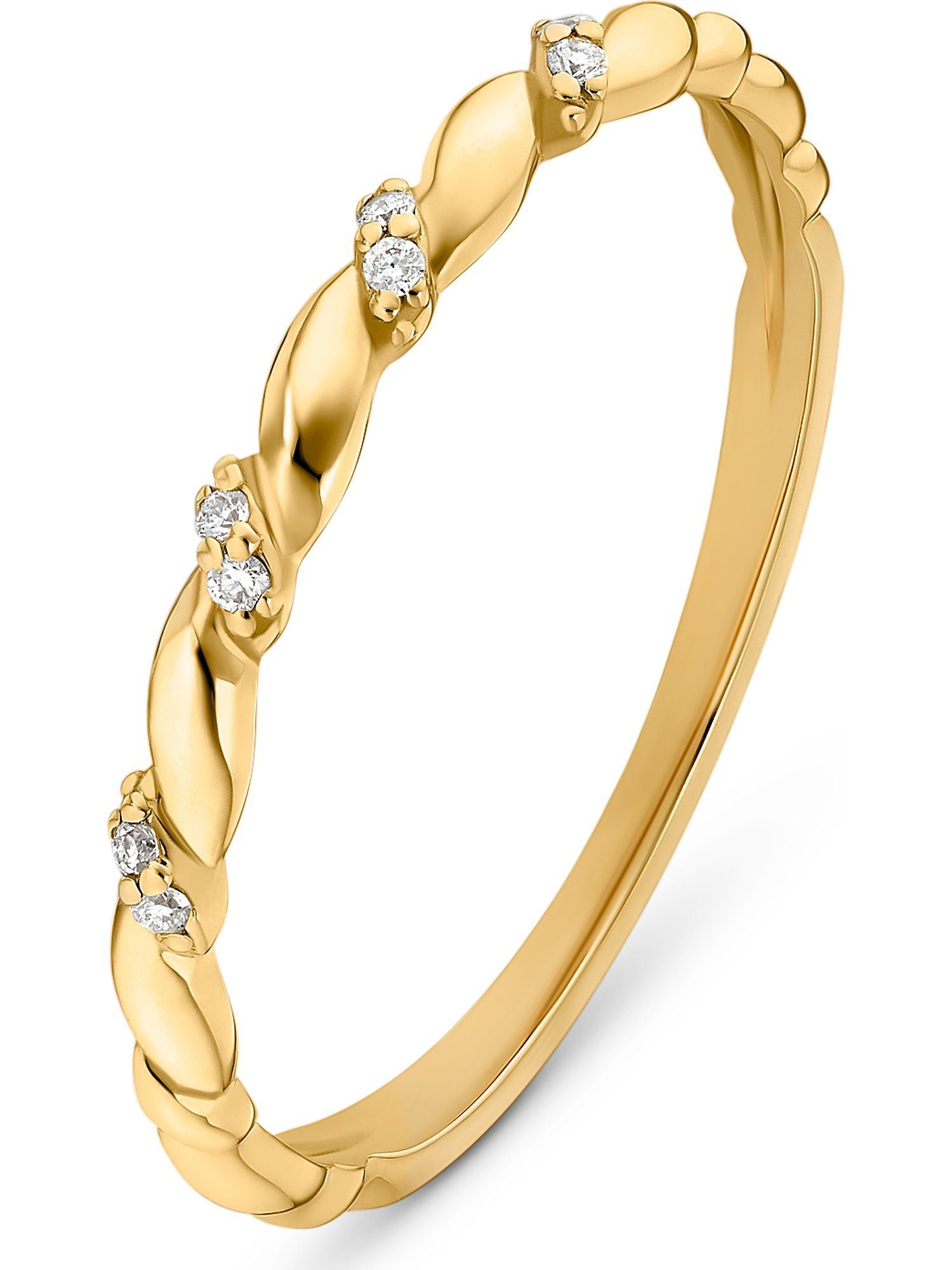 CHRIST Diamantring CHRIST Damen-Damenring 8 Diamant