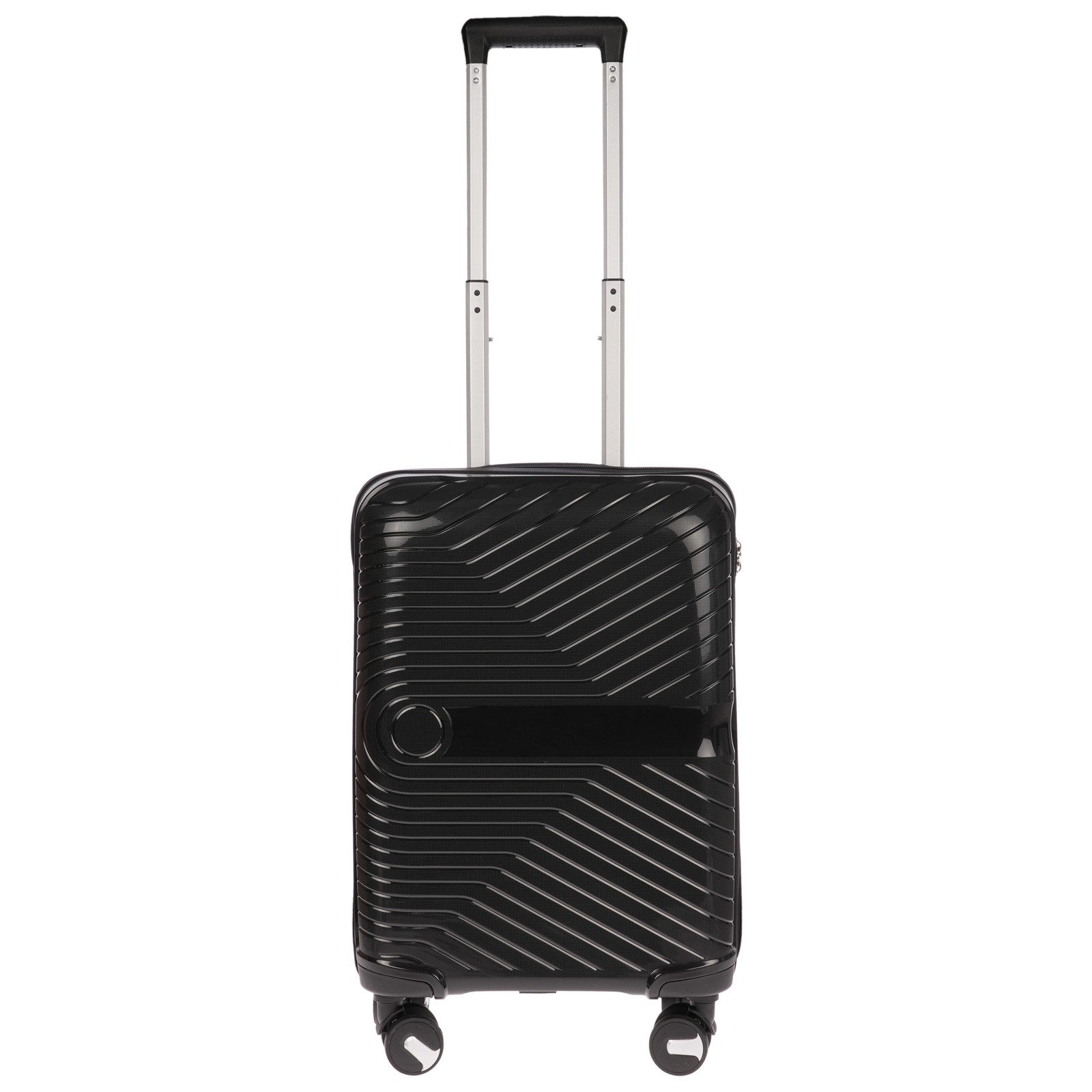 Christian Wippermann Business-Trolley Handgepäck Trolley Handgepäckkoffer Reiskoffer, 4 Rollen, Hartschale Bordgepäck Leicht
