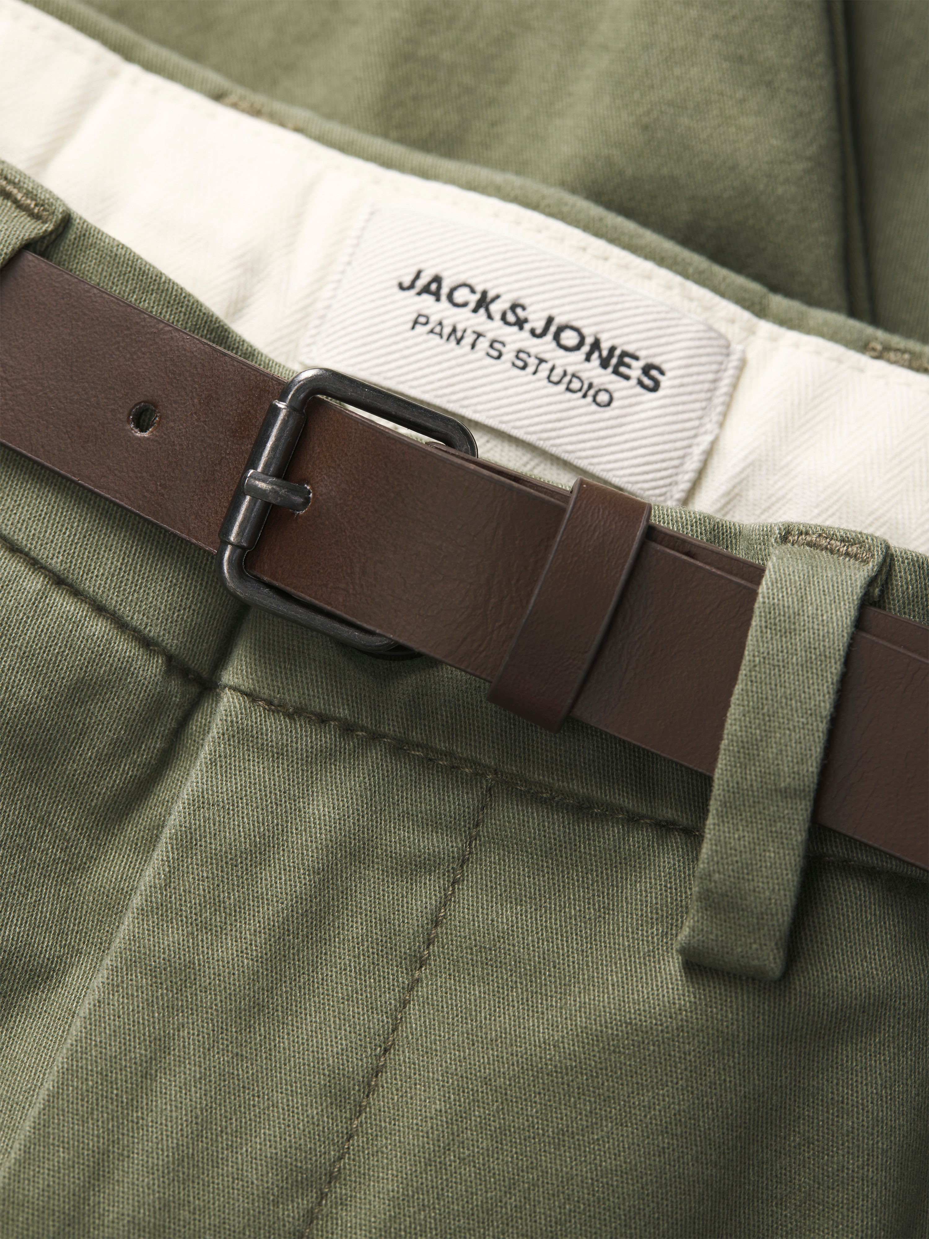 Chinoshorts JPSTADAM BELTED CHINO SHORTS SRT