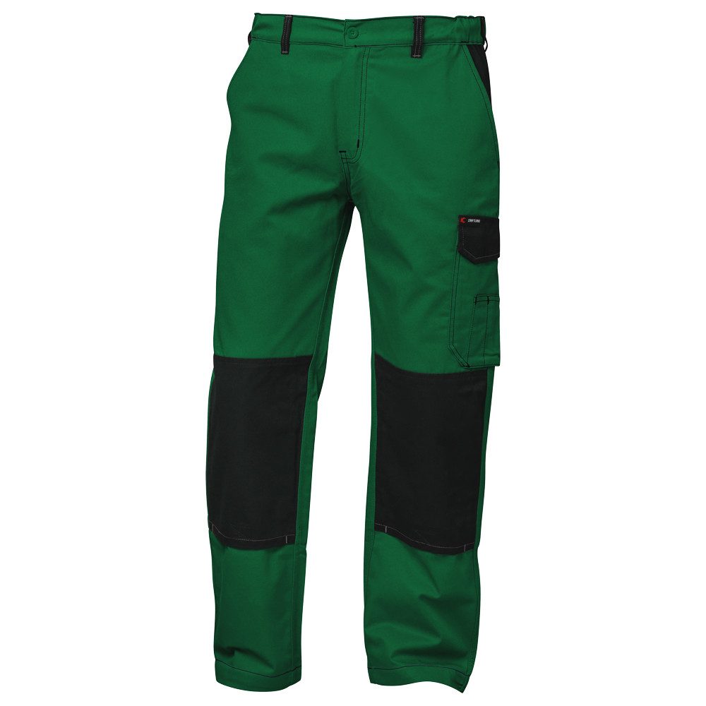 Craftland Arbeitshose Herren Twill Bundhose leichte Sommer Arbeitshose mit UV-Schutz robuste, bequeme und leichte Sommer-Arbeitshose mit UV-Schutz