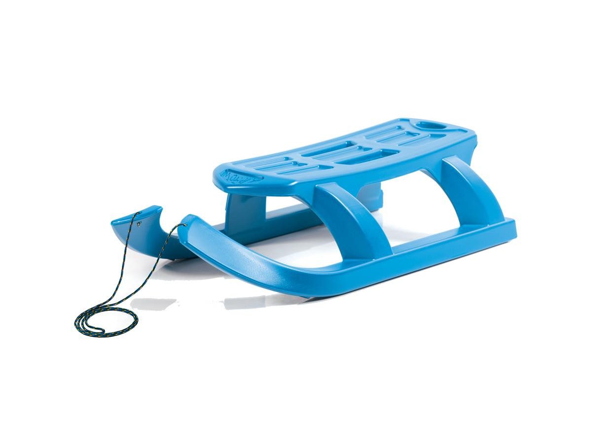 Prosperplast Schlitten ARROW - blau, Kinderschlitten Rodelschlitten