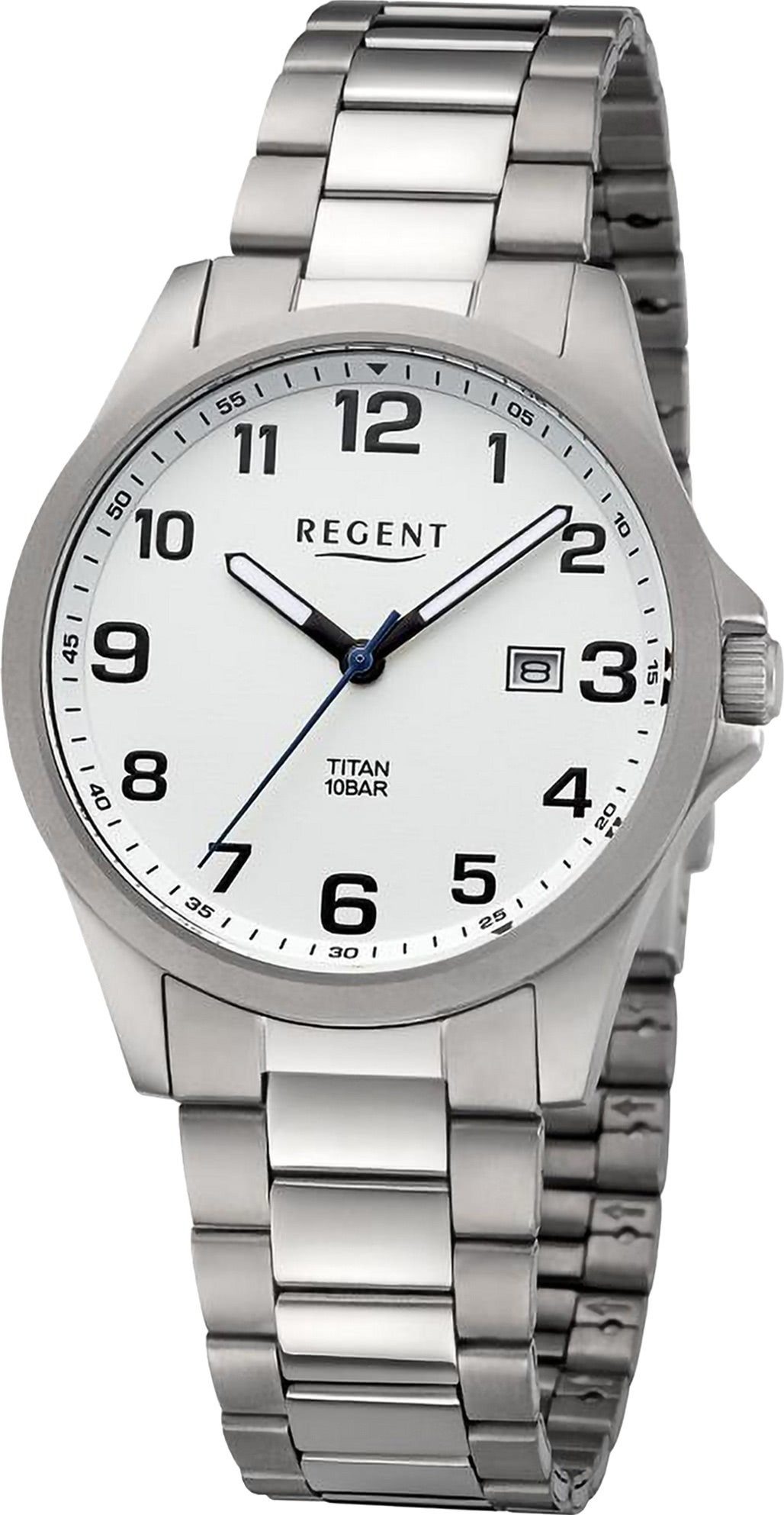 Quarzuhr Regent Herren Armbanduhr Analog