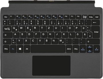 LincPlus Multifunktionaler 2-in-1-Laptop und Tablet (10", 128 GB, Windows 10 S, 2,4G+5G, mit Abnehmbarer Tastatur QWERTZ TouchPen 1920x1200 Intel Celeron N4100)