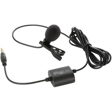 IK Multimedia Mikrofon IRIG LAVALIER-MIKROFON, inkl. Klammer, inkl. Windschutz