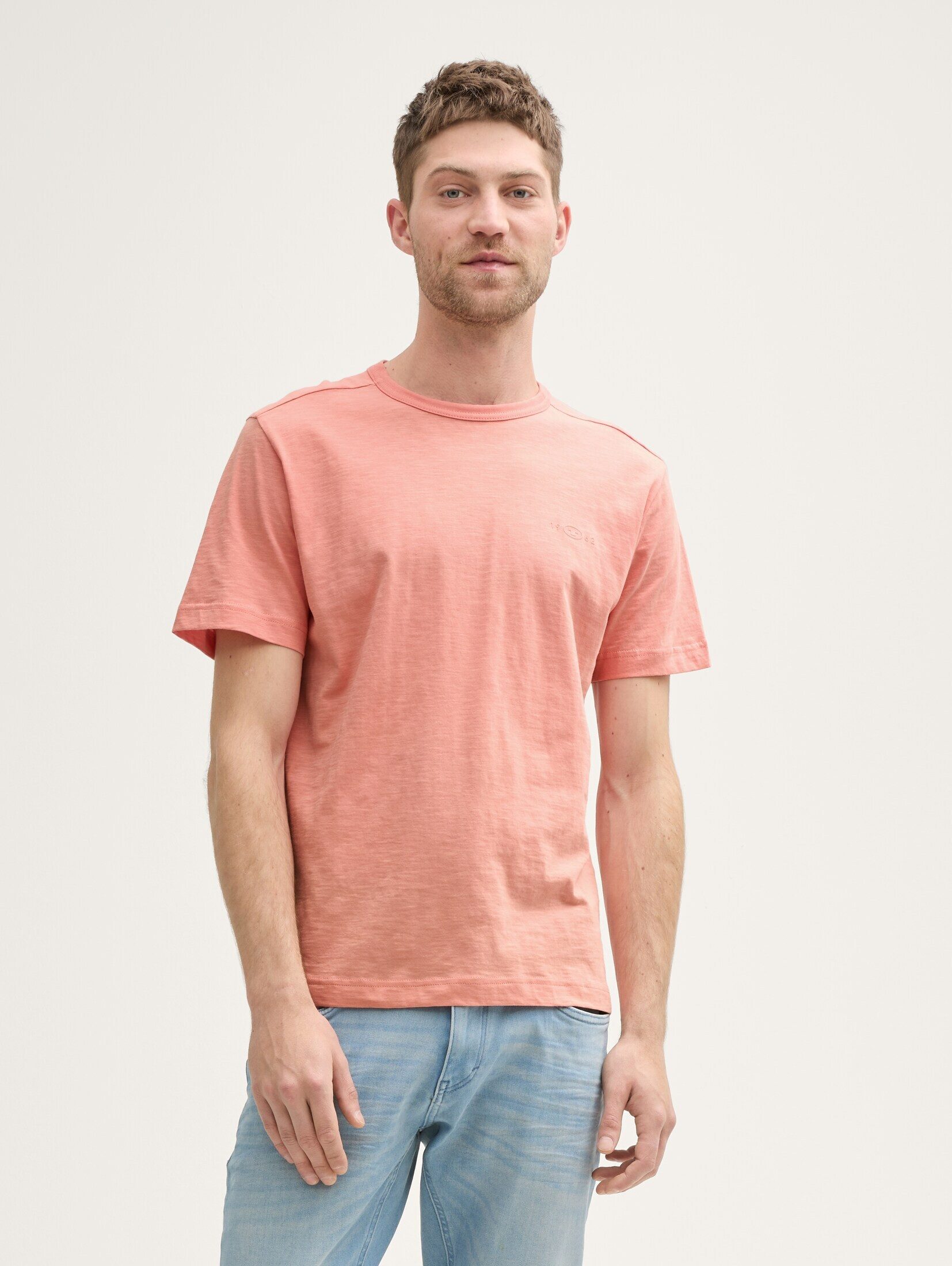 Tom Tailor Herren T-SHIRT WITH PRINT- Regular Fit günstig online kaufen