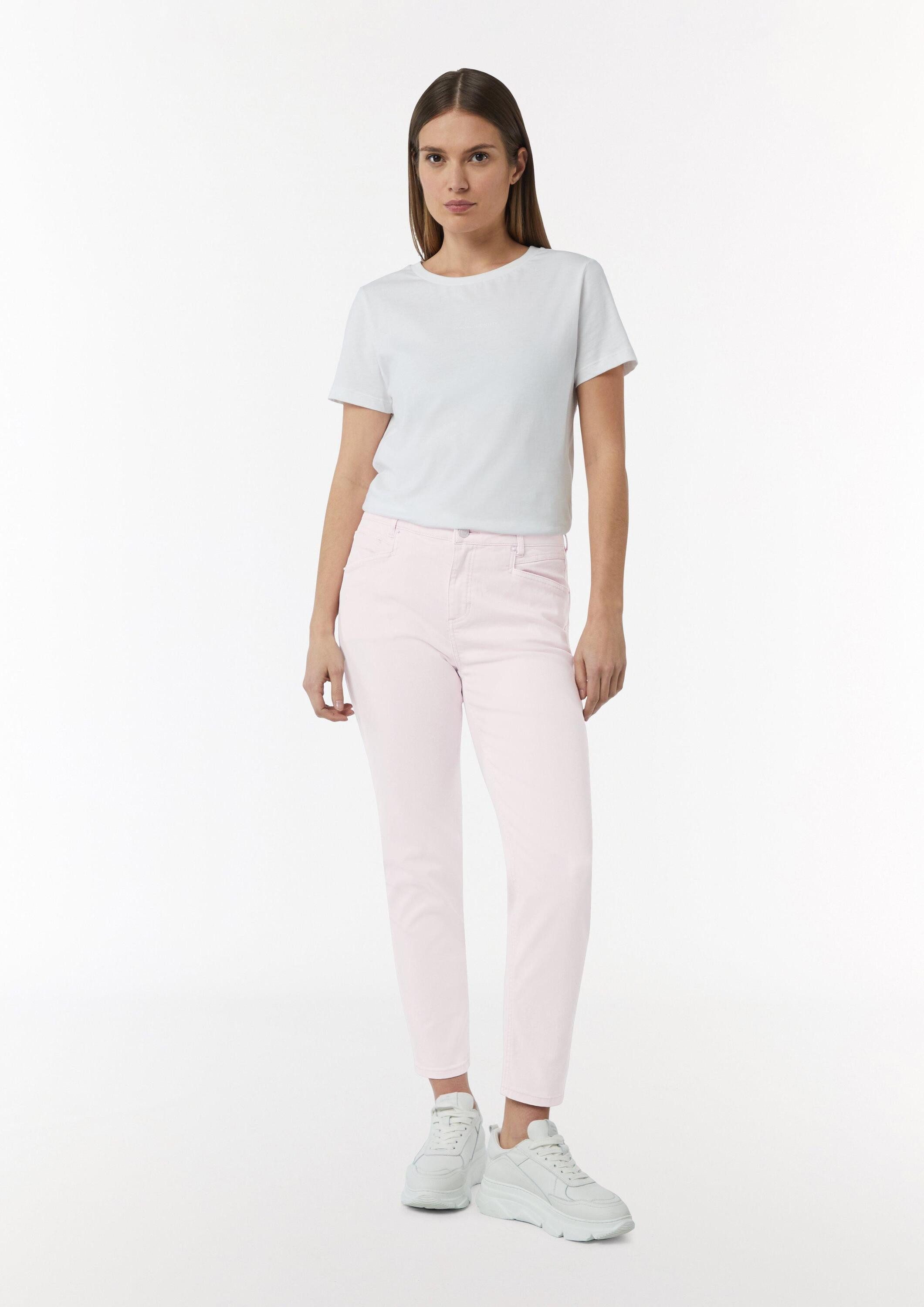 comma 7/8-Hose Hose Elastische Джинсы im Slim Fit mit Garment Dye