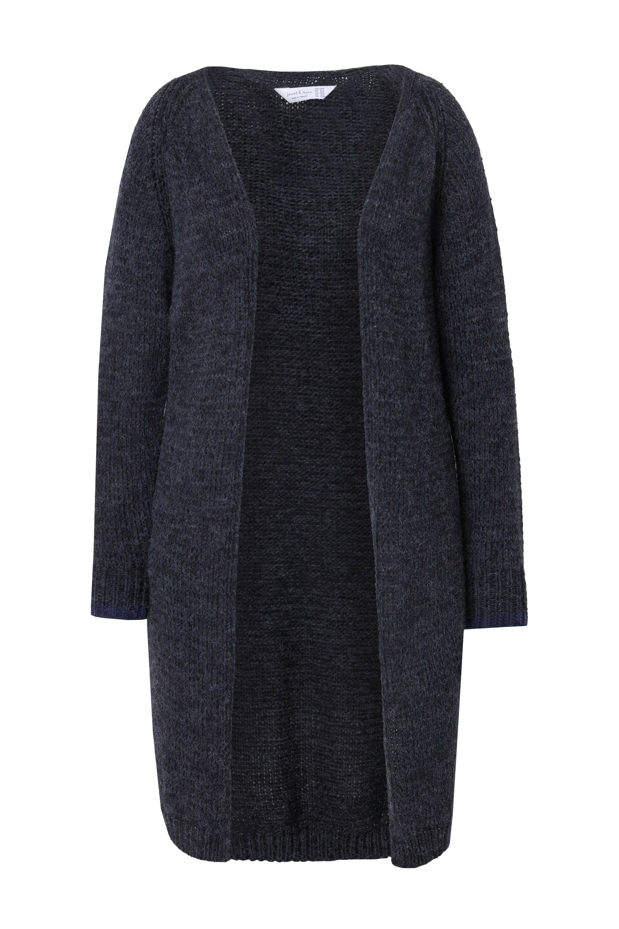 Janet & Joyce Strickjacke Long-Strickjacke offene günstig online kaufen