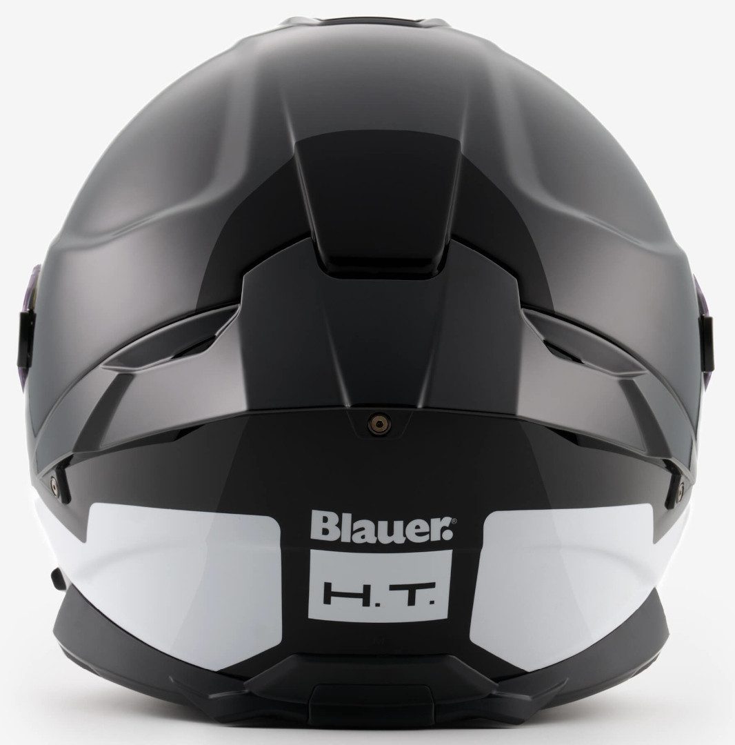 Blauer Motorradhelm FF-01 Helm, vorbereitet für Kommunikationssystem,Notfallsystem-Polsterung (EQ