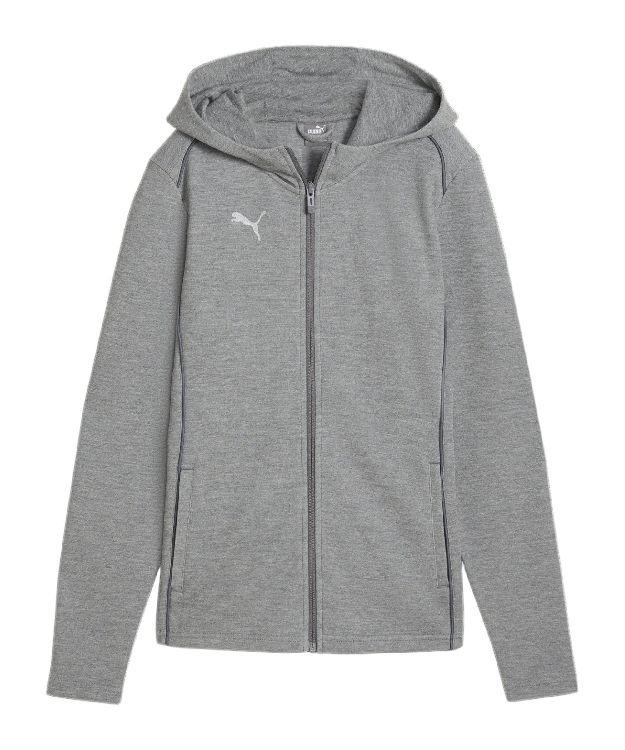 PUMA Fußballtrikot teamFINAL Casuals Kapuzenjacke Damen