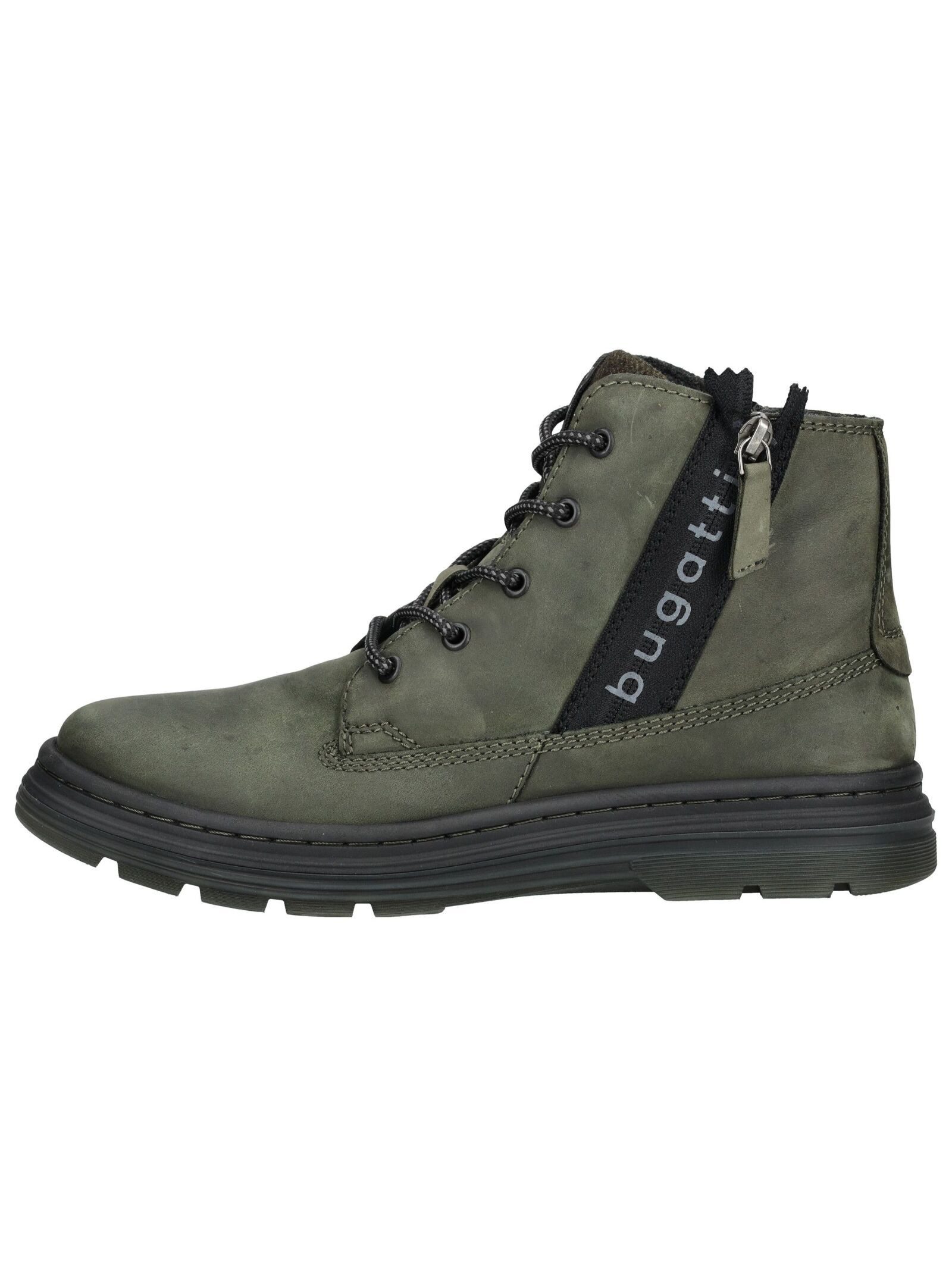 bugatti bugatti Stiefelette Leder Schnürstiefelette